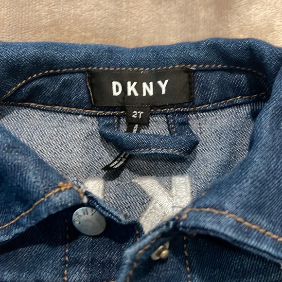 DKNY Jean jacket 2T - Picture 2 of 4